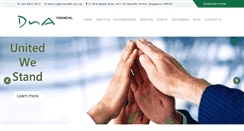 Desktop Screenshot of dnafinancialcareers.com